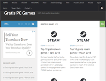 Tablet Screenshot of gratispcgames.nl